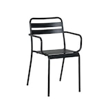 thumbnail of METRO PROFESSIONAL Fauteuil de terrasse BASALT, acier, empilable, gris foncé