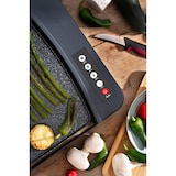 thumbnail of Plancha de asar electrónica JATA JEGR2851 con 4 temperaturas. Resistencia en M. Distribución del calor por toda la superficie. Superficie: 46 x 28 cm