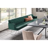 thumbnail of KAWOLA Esszimmerbank CHARME Cord smaragd 206cm