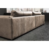 thumbnail of KAWOLA Big Sofa RAINA Leder taupe