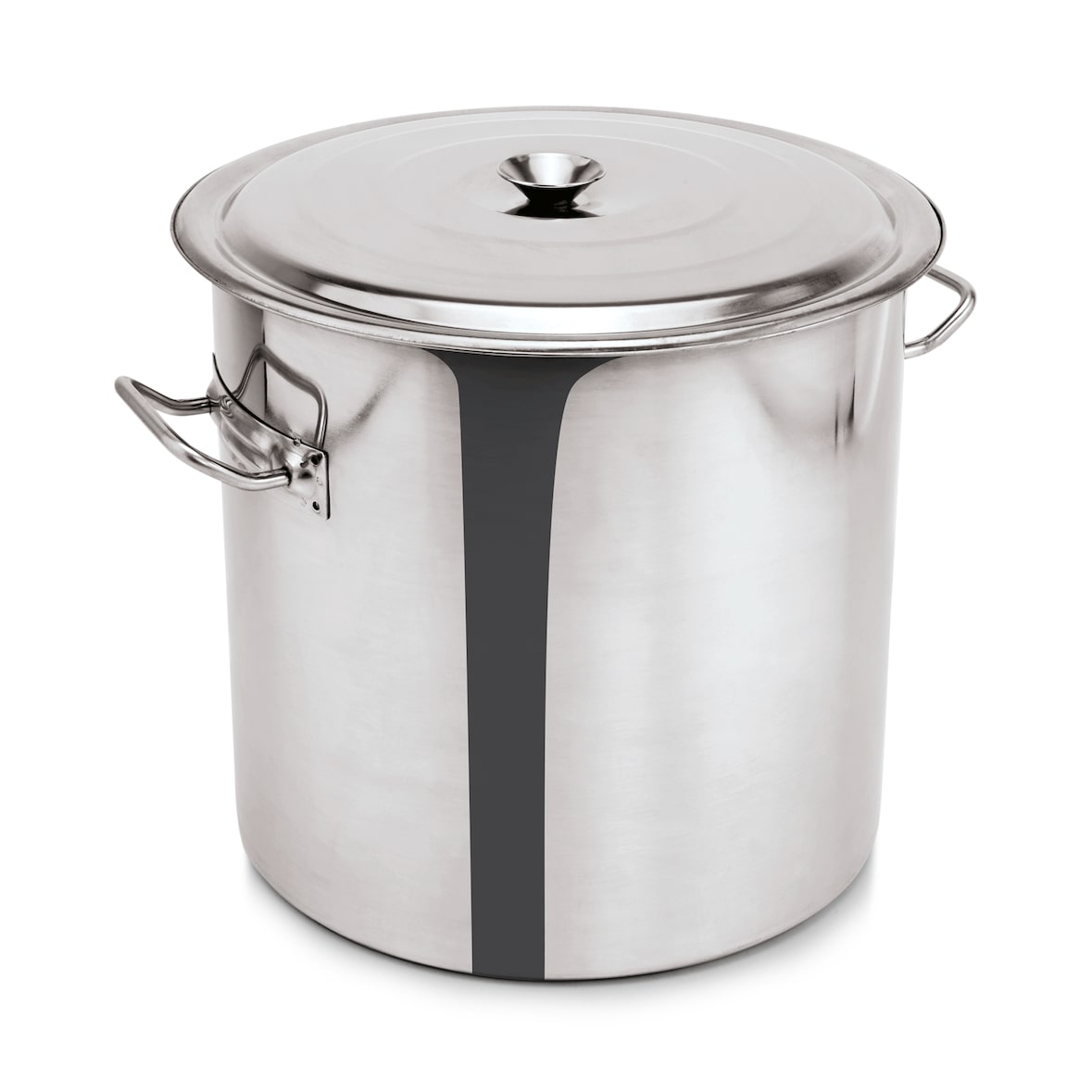 Poubelle en Acier au nickel-chrome 47,5 L H 405 mm Diamètre 400 mm Was Germany