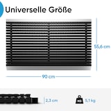 thumbnail of Fußmatte außen alu mit Bürsten schwarz, Schmutzfangmatte 55 x 90 cm, Fußmatte Aussenbereich