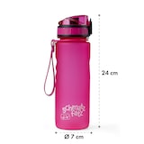 thumbnail of schmatzfatz Trinkflasche Sportflasche 500 ml 24 cm Tritan Fuchsiafarben