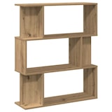 thumbnail of vidaXL Bücherregal Artisan-Eiche 80x24x96 cm Holzwerkstoff