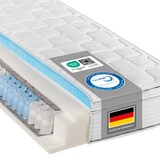 thumbnail of Federkernmatratze BeCo Diamant Plus 26 cm Höhe Gelschaum Topper fest integriert kein Verrutschen - Härtegrad: H3 (80 kg - 120 kg), Größe: 160 x 200 cm