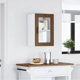 thumbnail of vidaXL Küchen-Hängeschrank mit Glastür Porto Braun Eichen-Optik