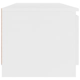 thumbnail of Mueble para TV madera contrachapada blanco 140x40x35,5 cm