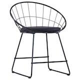 thumbnail of vidaXL Esszimmerstühle mit Kunstledersitzen 4 Stk. Schwarz Stahl