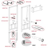 thumbnail of Alcadrain A113/1120 Montagerahmen für Hänge-WC kombi