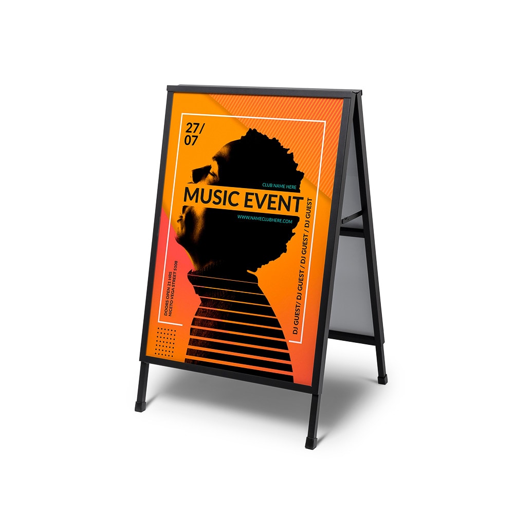 Cavalletto pubblicitario Exposicionate Slide-In A1 ZPSFA1