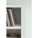 thumbnail of 6-Fächer Wandregal, Holz weiß, freistehend, schmales Format. 21x20x91 cm | Kadima Design