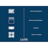 thumbnail of CreaTable Uno Black Tellerset 12-tlg Steinzeug
