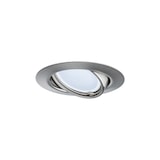 thumbnail of Paulmann Spot encastré LED Base Coin Kit de base orientablerond 90mm 20° Coin 3x5W 3x370lm 230V3000K Acier brossé 93421