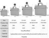 thumbnail of Sacoche Ordinateur Portable Grande Capacité Étanche Anti-Rayures 11/12 Pouces YONIS