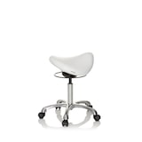 thumbnail of Sattelhocker / Sattelstuhl ORTHO SIT Kunstleder weiß hjh OFFICE