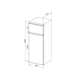 thumbnail of Frigorifero Smeg FD14ES con congelatore Libera installazione 213l classe E Argento
