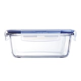 thumbnail of Luminarc Pure Box Active Recipiente Cuadrado Hermético Vidrio 16cm - 122cl Bicolor