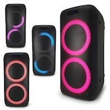 thumbnail of Enceinte active autonome IBIZA SOUND FREESOUND400 - SD/USB/BT - 600W + Télécommande + Jeu LED OVNI RVB