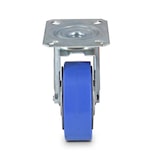 thumbnail of Ruote girevoli alte temperature 10 cm in gomma supporto zincato