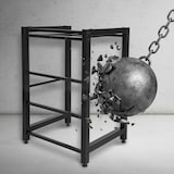 thumbnail of Waschmaschinenregal Medina schwarz