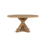 thumbnail of Mesa de comedor redonda 150cm diámetro de madera de mango