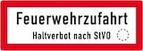 thumbnail of Schild I Hinweisschild Feuerwehrzufahrt Haltverbot., Aluminium RA0, reflektierend, 594x210mm, DIN 4066, nach StVO