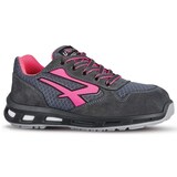 thumbnail of U-Power - Baskets de sécurité basses pour femmes légères et confortables VEROK - Environnements secs - S1P SRC Gris / Rose Taille 38