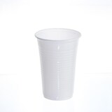 thumbnail of Commerline 3000 Stück 0,2 L Plastikbecher 200 ml weiß Trinkbecher Kunststoffbecher