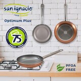 thumbnail of BERGNER - Set aus 3 gepressten Aluminium-Pfannen Ø18/Ø22/Ø26 cm, geeignet für Induktion Optimum Plus Set 5 Küchenutensilien aus Silikon und Holz
