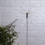 thumbnail of LED Solarstab FEUERWERK Gartendeko 90 warmweiße LED H: 100cm Dämmerungssensor