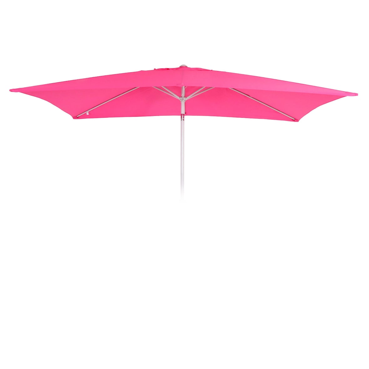 Vervanghoes voor parasol N23, parasolhoes vervangende hoes, 2x3m rechthoekige stof/textiel 4,5kg UV 50+ ~ roze
