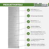 thumbnail of TRUTZHOLM 1x Eventrampe 305 cm Traglast 600kg Alu grau geriffelt Rampe Auffahrrampe Verladerampe