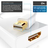 thumbnail of CSL Mini DisplayPort zu HDMI Typ A Audio- & Video-Adapter, Full HD MiniDP Adapter / Konverterkabel
