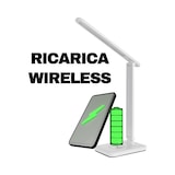 thumbnail of VERA - Lampada da tavolo a led CCT con ricarica wireless senza cavi