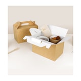 thumbnail of MONOUSO - Scatola Menu Kraft 225x145x150mm (25 Pezzi)