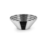 thumbnail of alessi maya cesta de acero cromado redondo, 25 cm de diámetro, 10 cm de altura.