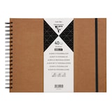 thumbnail of Clairefontaine 3x Album DIY zum Personalisieren, 40 Blatt Kraftpapier 200g im Format 32x24 cm, Umschlag aus Kraftkarton - Kartonbraun 95430C