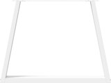 thumbnail of vidaXL Esstischbeine V-Form 3 Stück Weiß 100x(72-73,3) cm Stahl