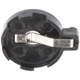 thumbnail of CR2012-CR2032 Knopfzellenhalter - max. 20 mm, Schwarz, Printmontage, horizontal (2-Pin) (Kunststoff)