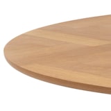 thumbnail of Nagano Esstisch Ø120cm, Fischgrät eichendekor.