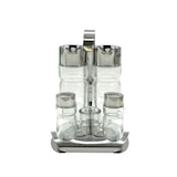 thumbnail of METRO PROFESSIONAL Menageset, roestvrij staal/glas, 13.1 x 11.2 x 18.4 cm, 240 ml