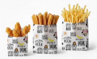 HOSTELBIO Bolsa papel pollo asado/churros 