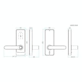 thumbnail of Serrure Connectée Intelligente Pour Porte Intérieure Sécurisée Avec Empreinte Digitale YONIS