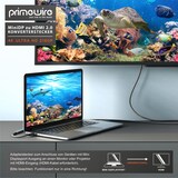 thumbnail of Primewire 4k Mini Displayport zu Hdmi 2.0 Adapter - mini DP Kabel - 4k@60Hz - Thunderbolt 1 - 2 - Audio und Video
