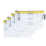 thumbnail of 4 Sacos Multiusos Zipper Bag Check amarelo