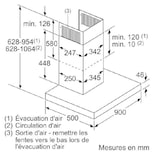 thumbnail of Hotte décorative murale LC97BHP50