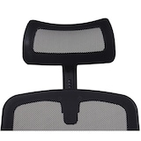 thumbnail of Cadeira de escritório HWC-J92, cadeira de secretária, ergonómica, apoio lombar ajustável e apoio de braços ~ preto