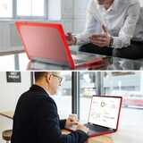 thumbnail of Sacoche Ordinateur Portable Anti-Choc Rouge Protection Complète Léger Et Durable Rouge YONIS