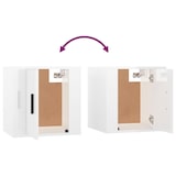 thumbnail of Helloshop26 - Multimedia-TV-Ständer TV-Regal TV-Schrank Esszimmer Wohnzimmer Schlafzimmer Wandmontage Hochglanz 40 x 34,5 x 40 cm 02_0028088