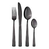 thumbnail of Besteckset Athen, 16-teilig, 4 Personen, schwarz, Edelstahl